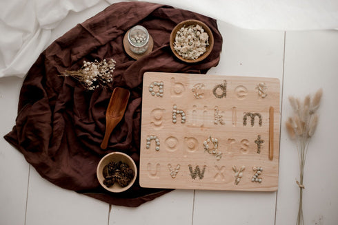 QTOYS - Lower Case Letter Writing and Tracing Board